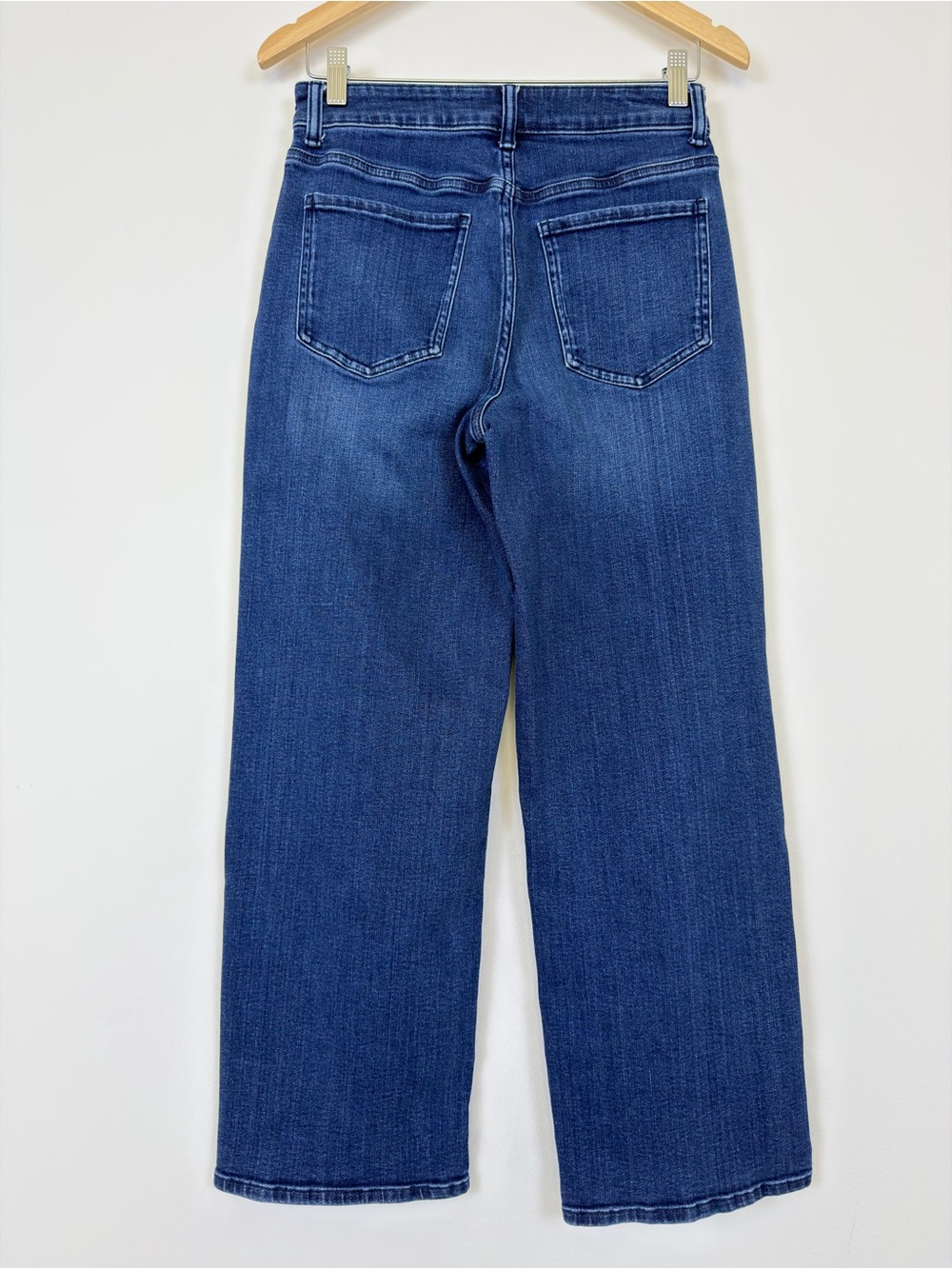 Quince Bella Stretch Patch Pocket Wide Leg Jeans 27/28 - Picture 4 of 12